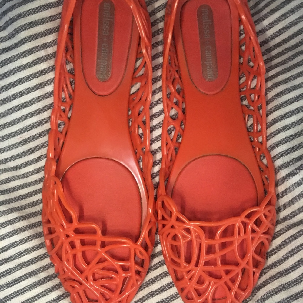 Melissa Campana zig zag Flats
